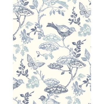 Malmo Trail Blue Wallpaper