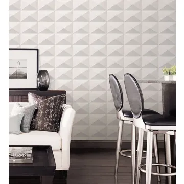 35319 Plastered Diamond Wallpaper Grey Texture Palette 2 Norwall Wallcovering