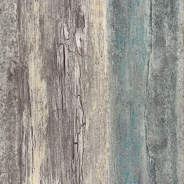 35328 Reclaimed Boards Wallpaper Teal, Beige, Grey Texture Palette 2 Norwall Wallcovering