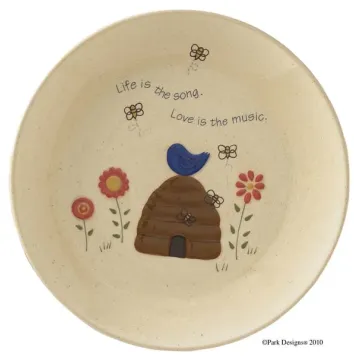 Birds and Bees Platter Dish