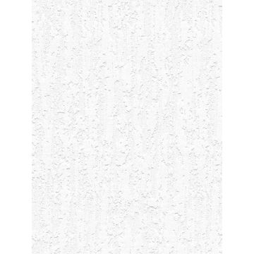 Antoni Vertical Plaster Paintable White Wallpaper