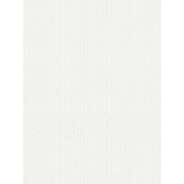 Samuel Textured Stripe Paintable White Wallpaper