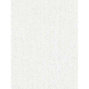 Strati Stria Paintable White Wallpaper