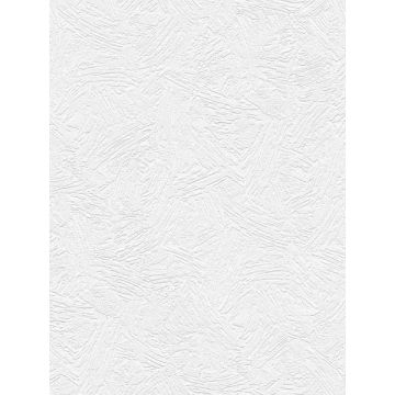 Leonardo Plaster Paintable White Wallpaper