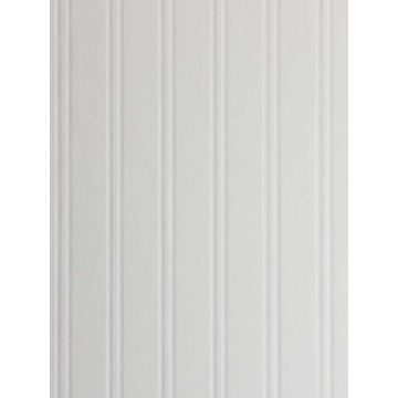 Murph Beadboard Paintable White Wallpaper