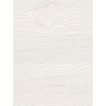 Wade Planks Paintable White Wallpaper