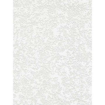 Dunlap Sponge Paintable White Wallpaper