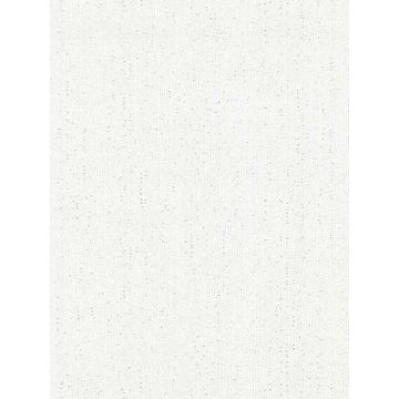 Verigated Stria Paintable White Wallpaper