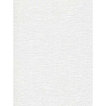 Minehan Knit Texture Woven Paintable White Wallpaper