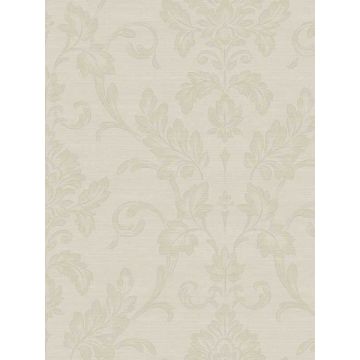 Antonella Scroll Rose Gold Wallpaper