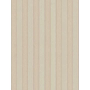 Zeta Moire Stripe Peach Wallpaper