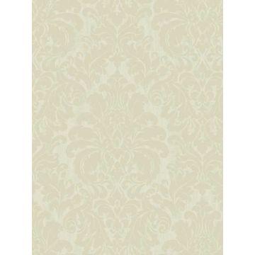 Betina Damask Light Yellow Wallpaper