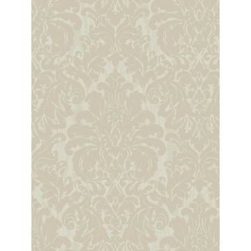 Betina Damask Cream Wallpaper