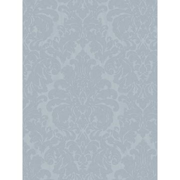 Betina Damask Light Blue Wallpaper
