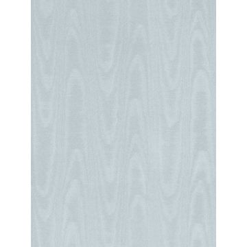 Angelina Moire Light Blue Wallpaper