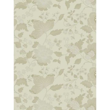 Vittoria Floral Gold Wallpaper