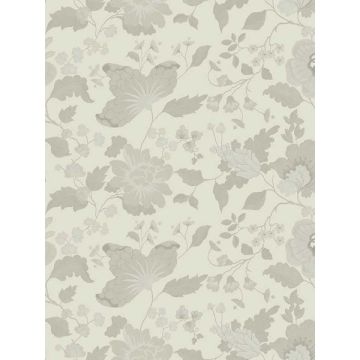 Vittoria Floral White Wallpaper