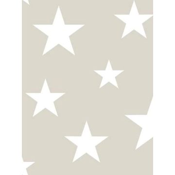 Amira Stars Taupe Wallpaper