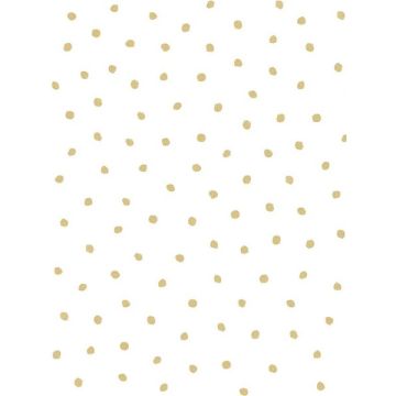 Pixie Dots Gold Wallpaper