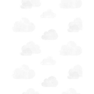 Irie Clouds Grey Wallpaper