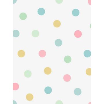 Jubilee Dots Multicolor Wallpaper