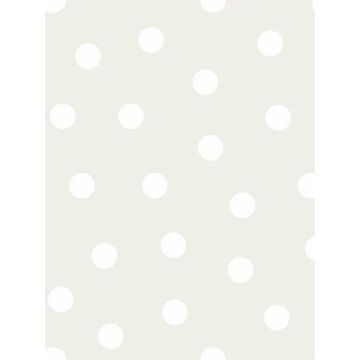 Jubilee Dots Silver Wallpaper