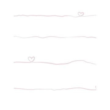 Love and Hearts Script Pink Wallpaper