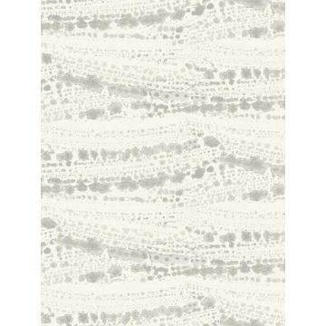 Rannell Abstract Scallop Grey Wallpaper