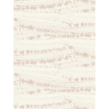 Rannell Abstract Scallop Peach Wallpaper