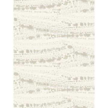 Rannell Abstract Scallop Beige Wallpaper