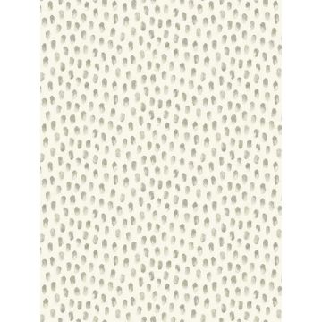 Sand Drips Painted Dots Grey Wallpaper