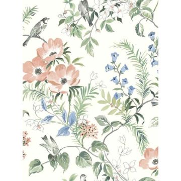 Frederique Bloom Multicolor Wallpaper