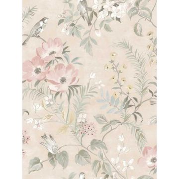 Frederique Bloom Blush Wallpaper