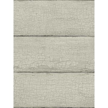 Morgan Distressed Wood Grey Wallpaper