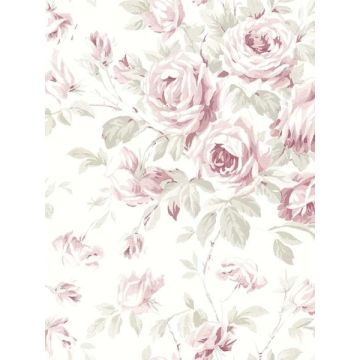 Manon Stitch Pink Wallpaper