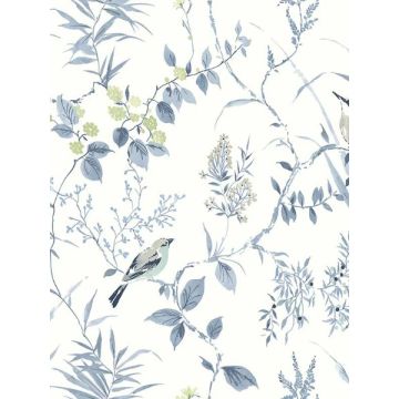 Imperial Garden Botanical Blueberry Wallpaper