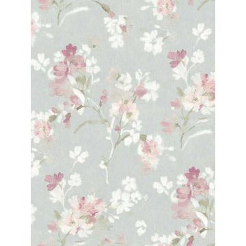 Azalea Floral Branches Fuchsia Wallpaper