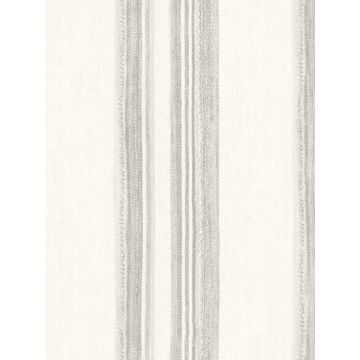 Loom Spun Grey Wallpaper