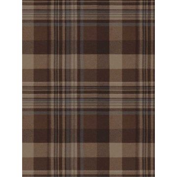 Dutton Plaid Rust Wallpaper
