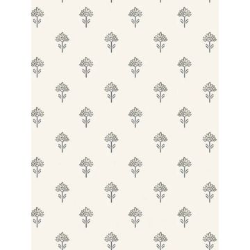 Surdiva Floral Fan Ivory Wallpaper
