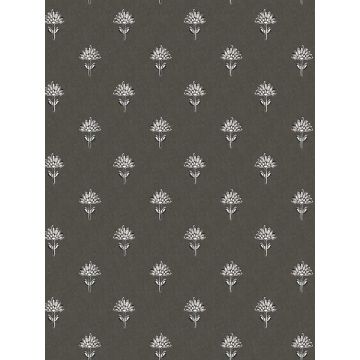 Surdiva Floral Fan Black Wallpaper