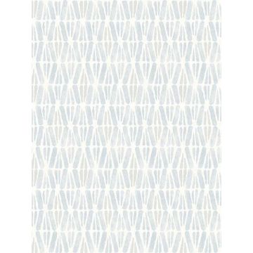 Nabi Geometric Light Blue Wallpaper