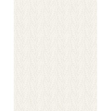 Coleus Leaves Beige Wallpaper