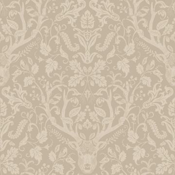 Kiwassa Light Brown Wallpaper