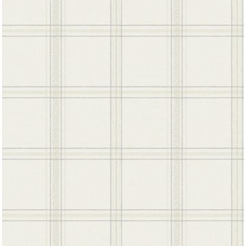 Auberge White Wallpaper