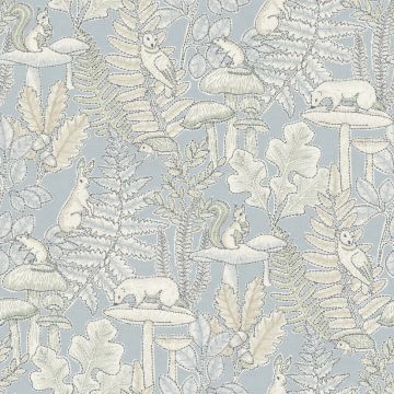 Holt Light Blue Wallpaper