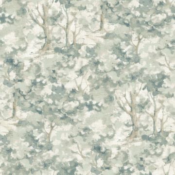 Thicket Teal Wallpaper