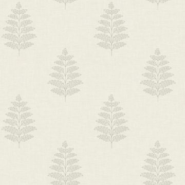 Frond Cream Wallpaper