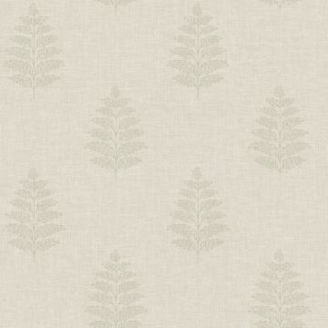 Frond Beige Wallpaper