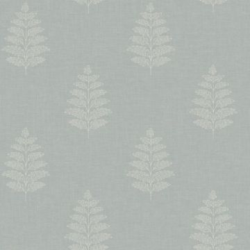 Frond Light Blue Wallpaper
